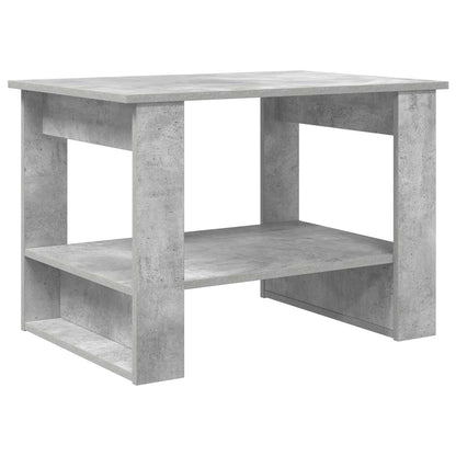 Konferenční Stolek Betonově Šedá 72 X 50 X 50 Cm
