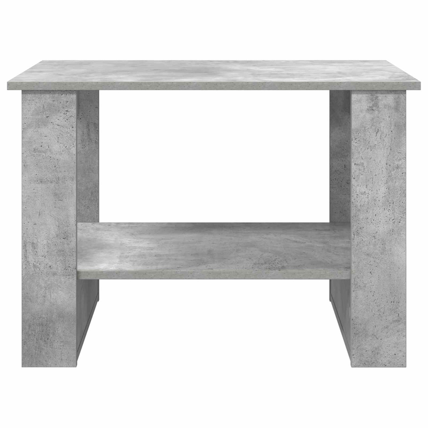 Konferenční Stolek Betonově Šedá 72 X 50 X 50 Cm