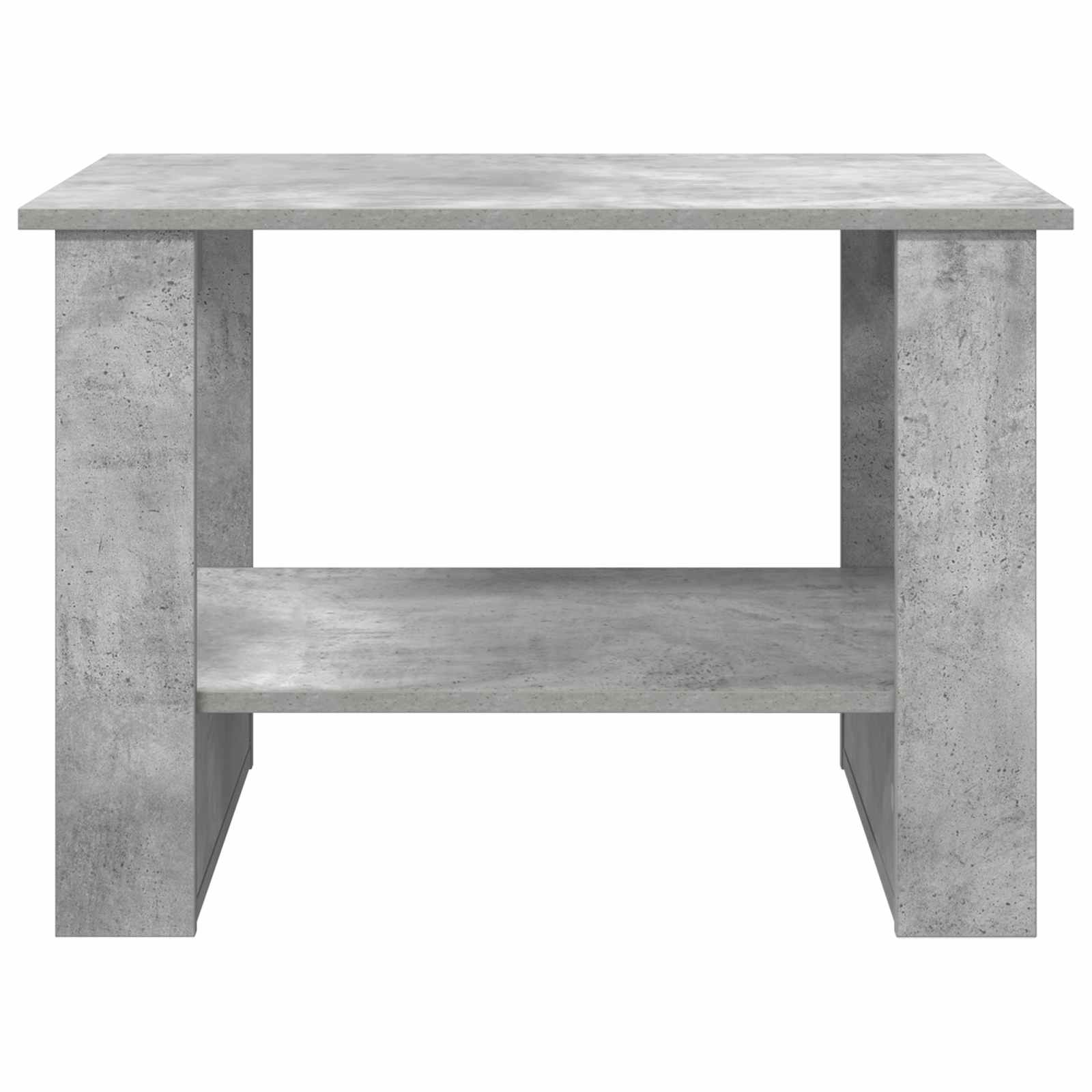 Konferenční Stolek Betonově Šedá 72 X 50 X 50 Cm