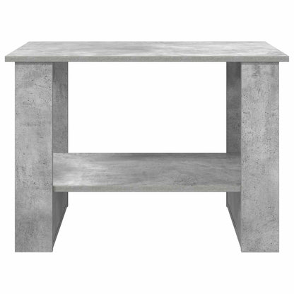 Konferenční Stolek Betonově Šedá 72 X 50 X 50 Cm