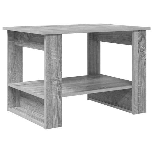 Konferenční Stolek Šedá Sonoma 72 X 50 X 50 Cm Kompozitní Dřevo