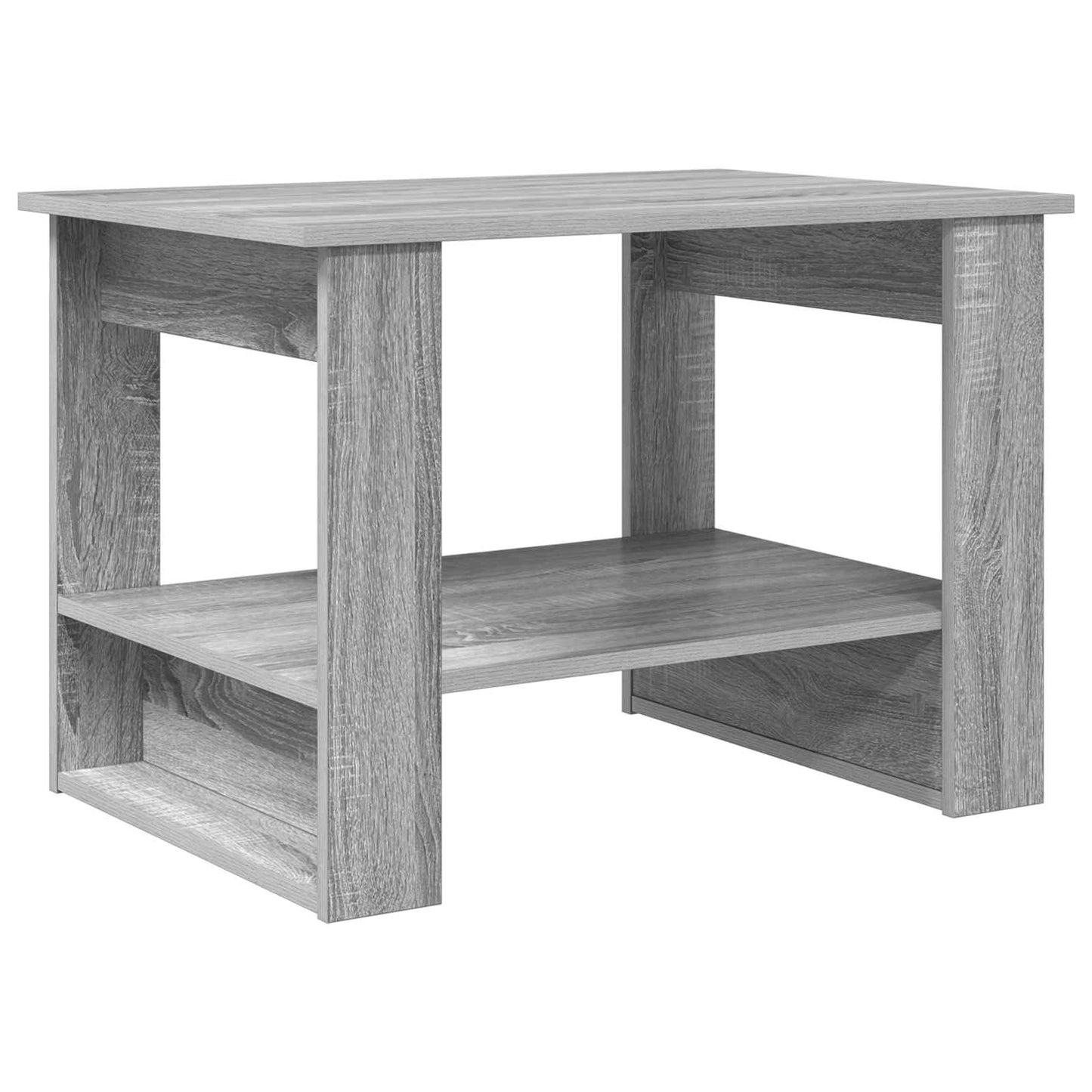 Konferenční Stolek Šedá Sonoma 72 X 50 X 50 Cm Kompozitní Dřevo
