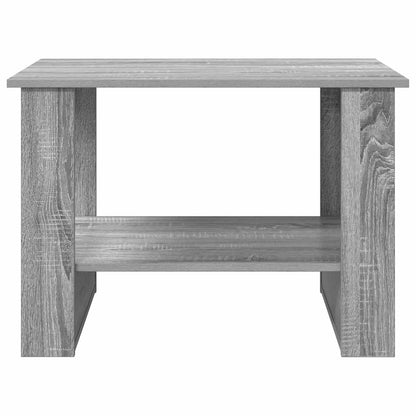 Konferenční Stolek Šedá Sonoma 72 X 50 X 50 Cm Kompozitní Dřevo