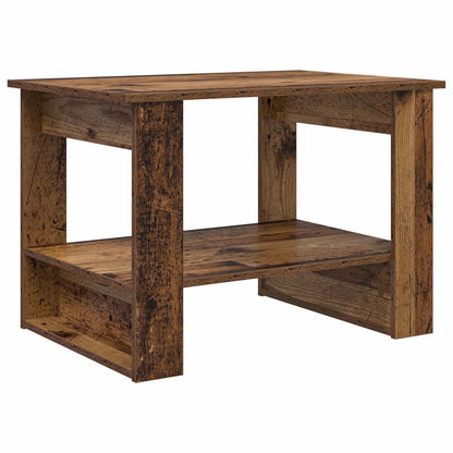 Konferenční Stolek Staré Dřevo 72 X 50 X 50 Cm Kompozitní Dřevo