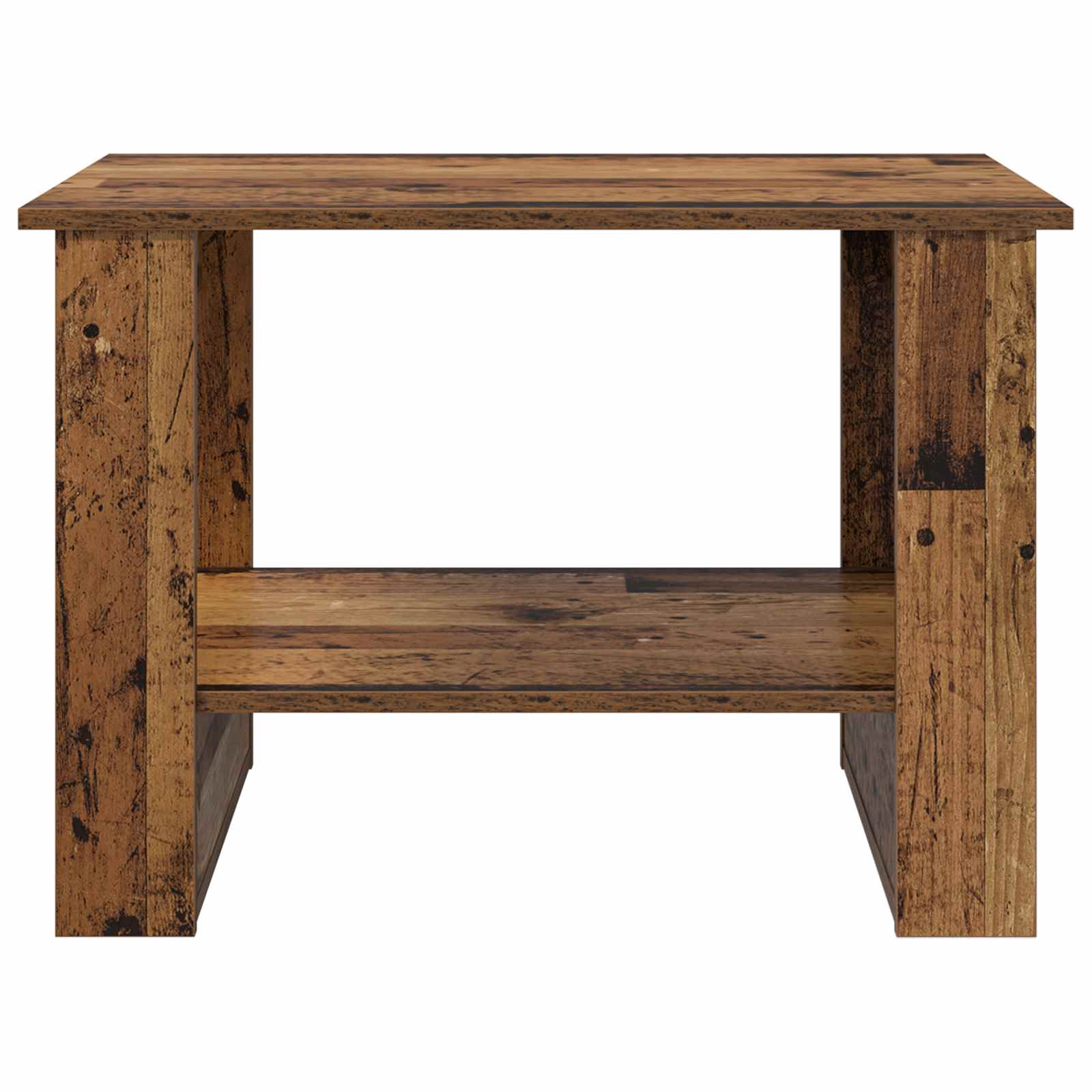 Konferenční Stolek Staré Dřevo 72 X 50 X 50 Cm Kompozitní Dřevo