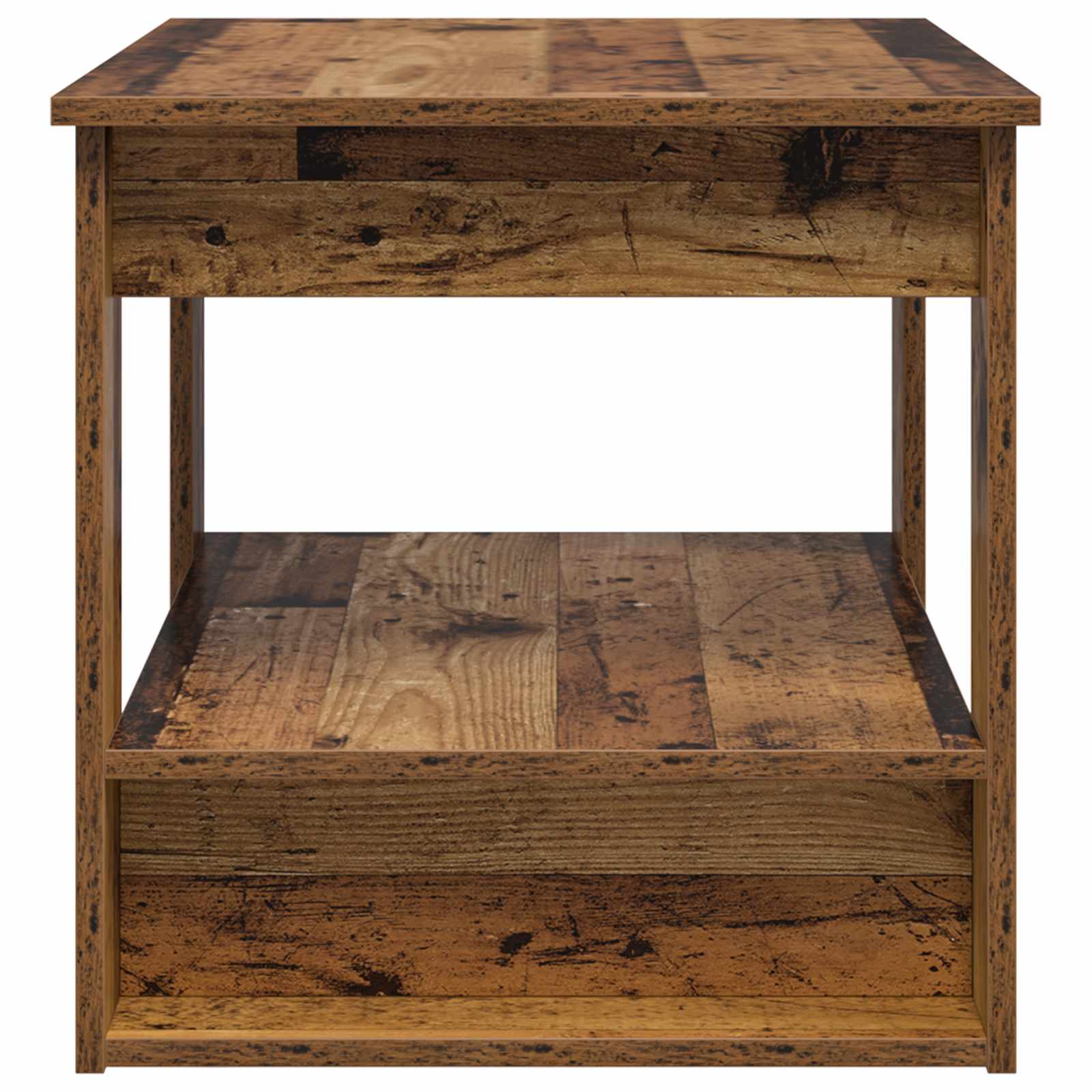 Konferenční Stolek Staré Dřevo 72 X 50 X 50 Cm Kompozitní Dřevo