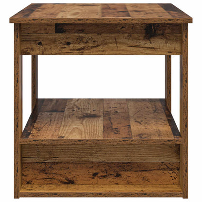 Konferenční Stolek Staré Dřevo 72 X 50 X 50 Cm Kompozitní Dřevo