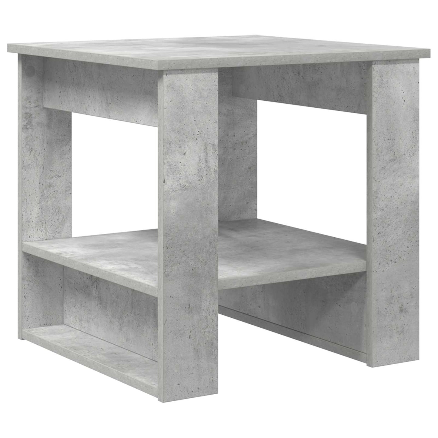 Konferenční Stolek Betonově Šedá 51 X 50 X 50 Cm