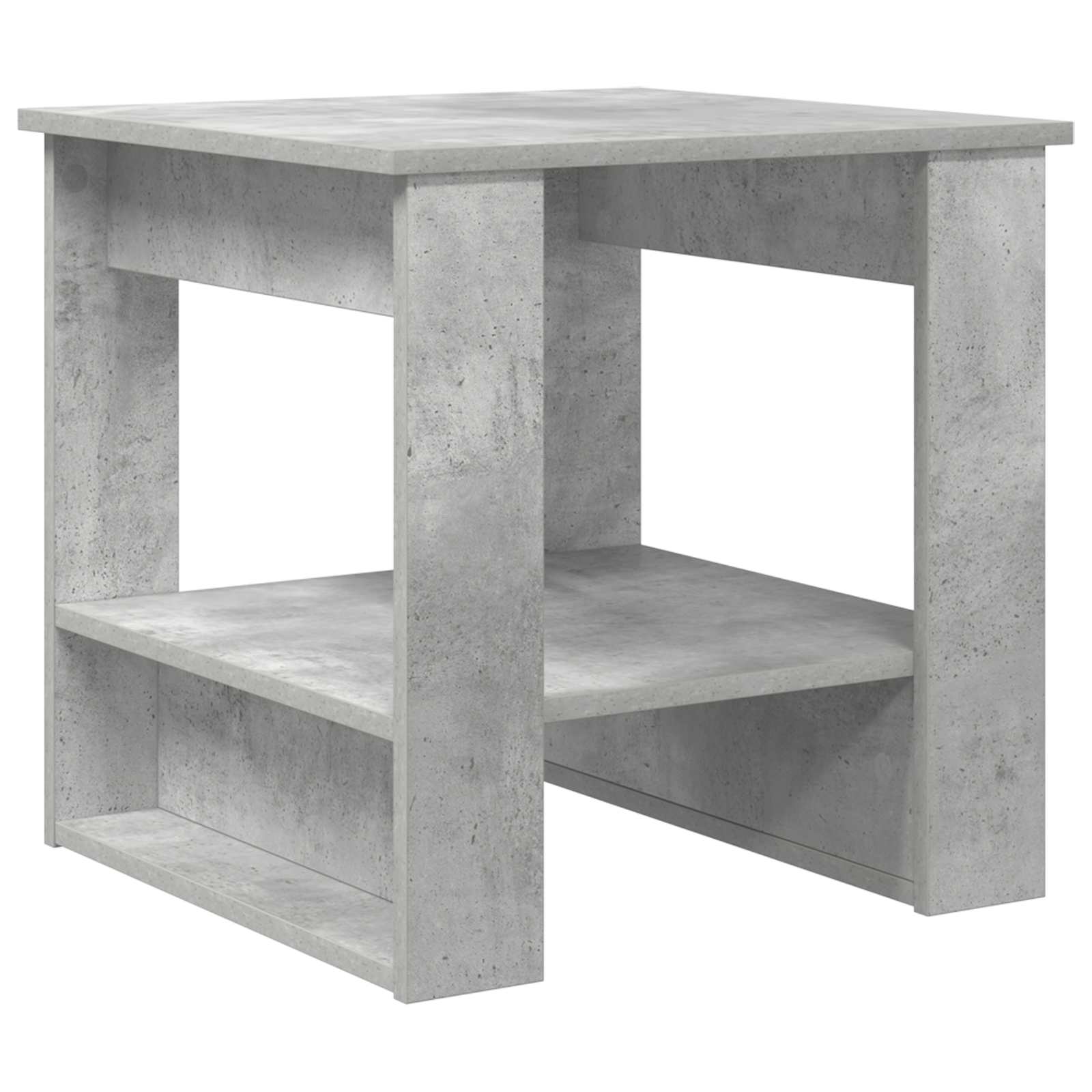 Konferenční Stolek Betonově Šedá 51 X 50 X 50 Cm