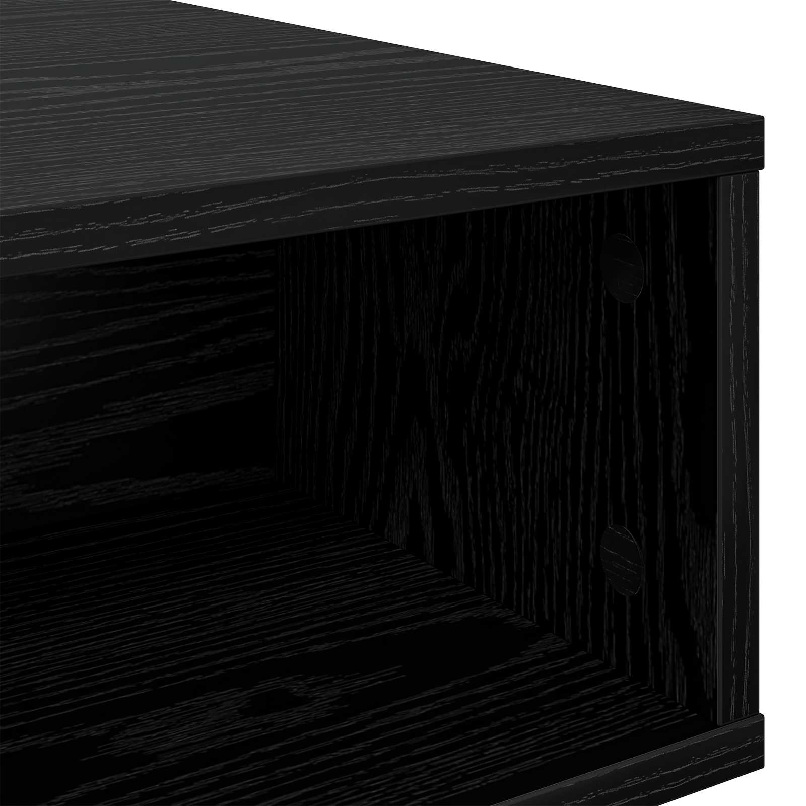 Konferenční Stolek Černý Dub 105 X 50 X 32,5 Cm