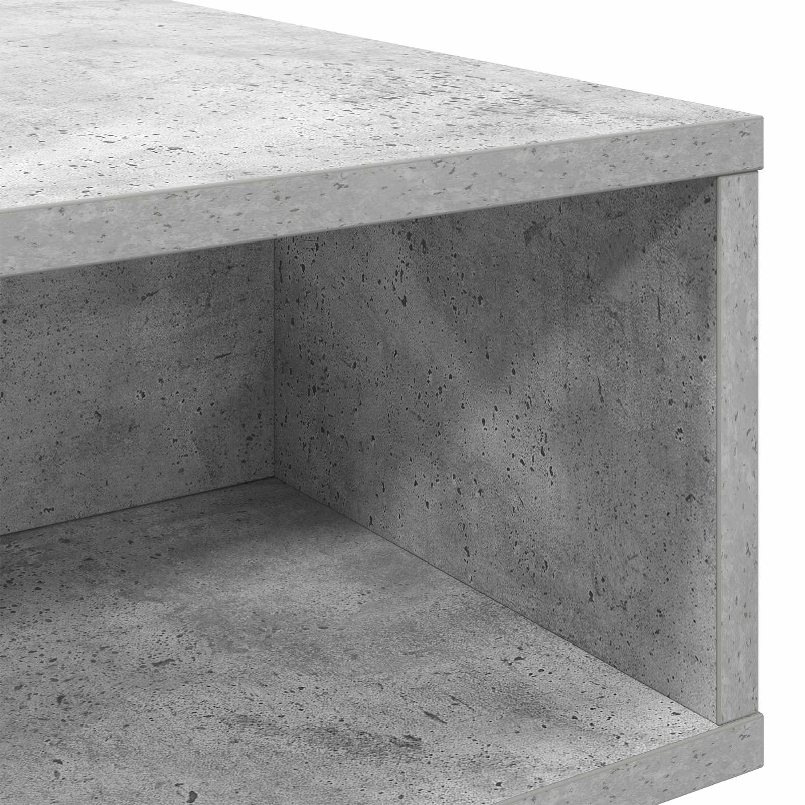 Konferenční Stolek Betonově Šedá 105 X 50 X 32,5 Cm