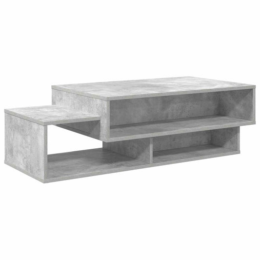 Konferenční Stolek Betonově Šedá 105 X 50 X 32,5 Cm