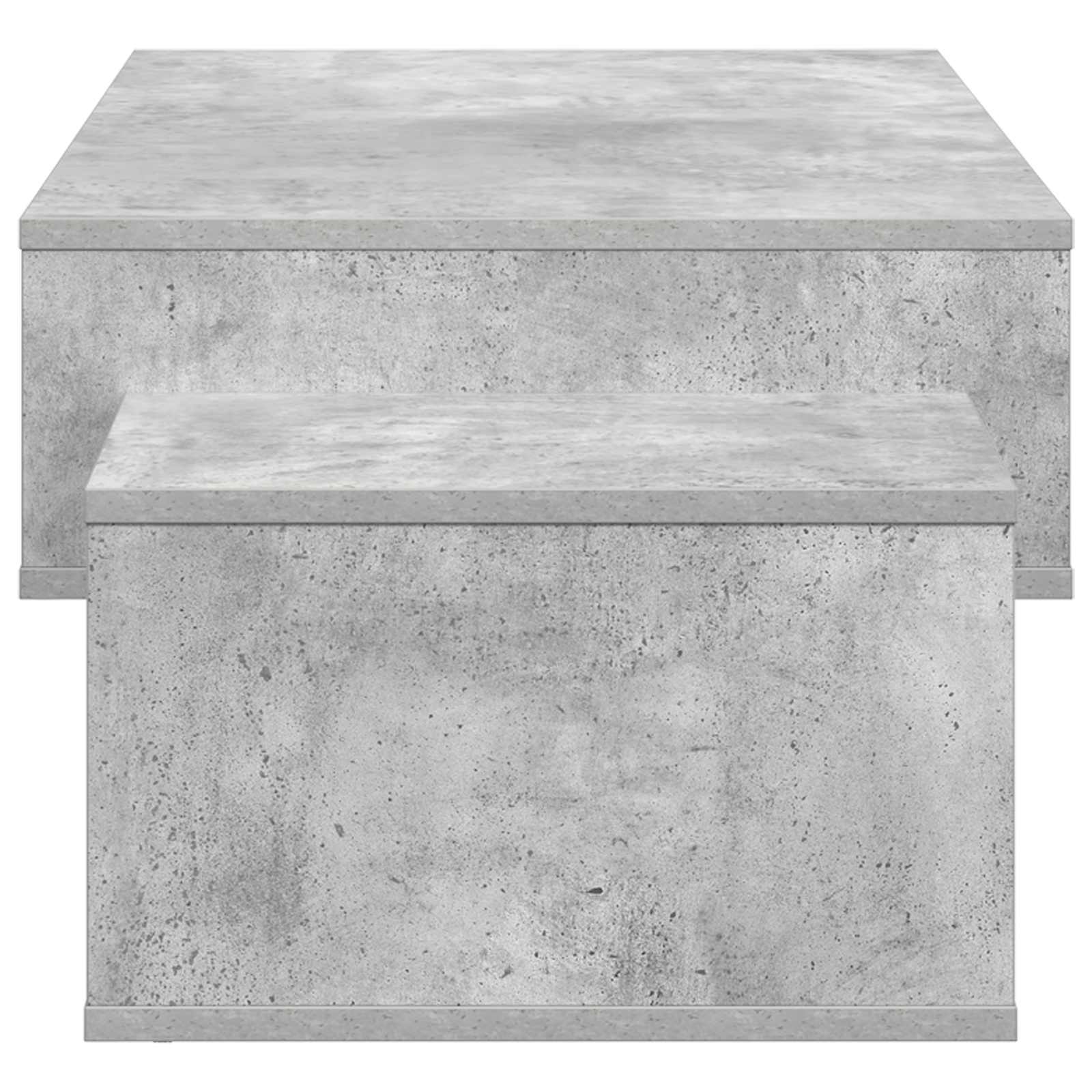 Konferenční Stolek Betonově Šedá 105 X 50 X 32,5 Cm
