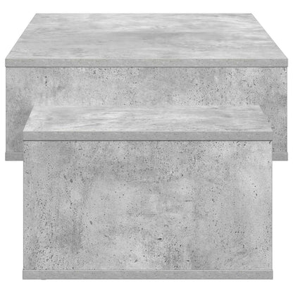 Konferenční Stolek Betonově Šedá 105 X 50 X 32,5 Cm