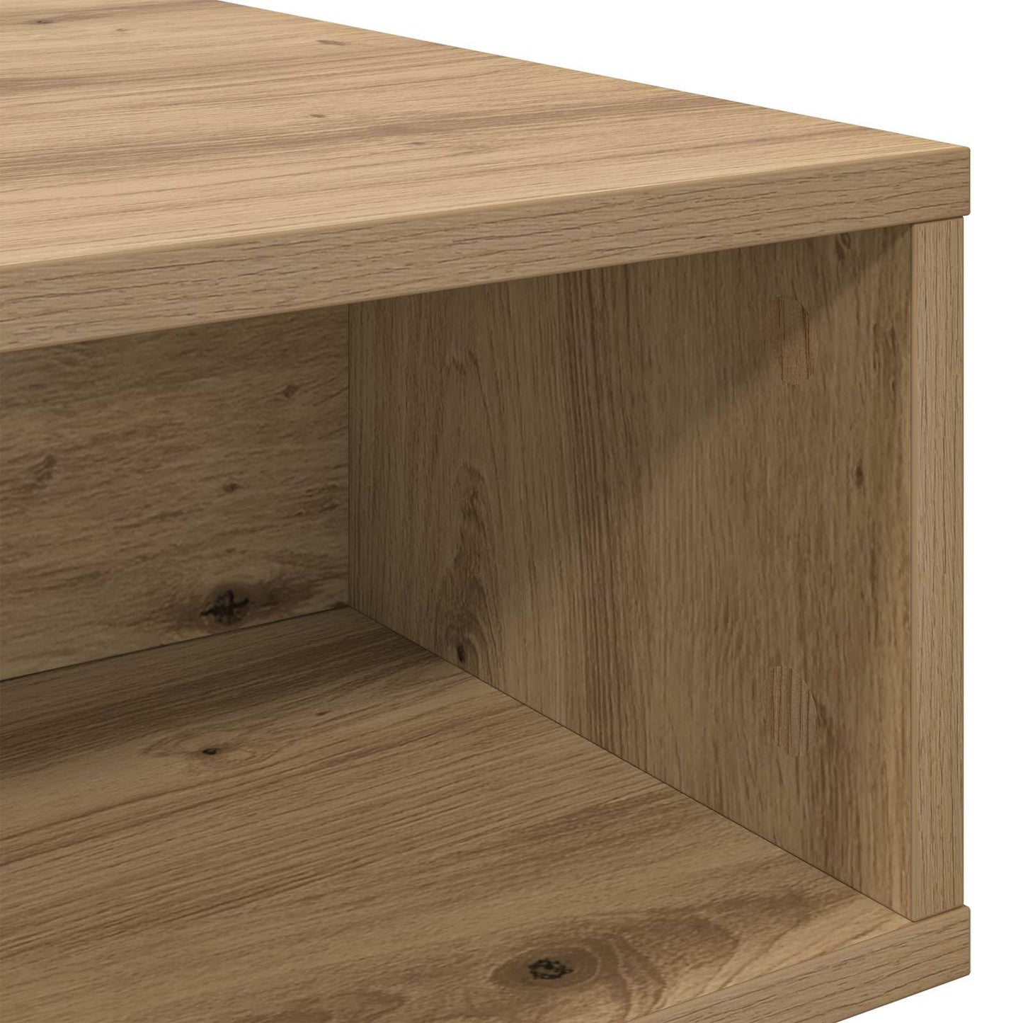 Konferenční Stolek Artisanový Dub 105 X 50 X 32,5 Cm