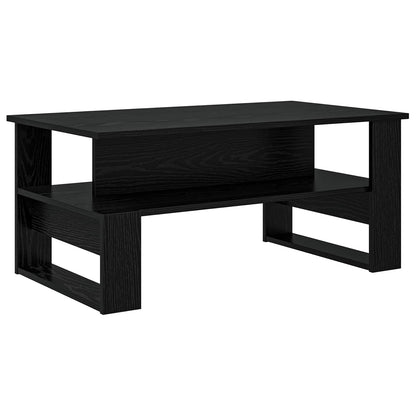 Konferenční Stolek Černý Dub 90 X 50 X 40 Cm Kompozitní Dřevo