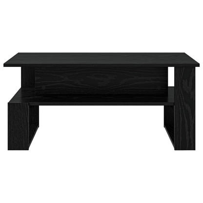 Konferenční Stolek Černý Dub 90 X 50 X 40 Cm Kompozitní Dřevo