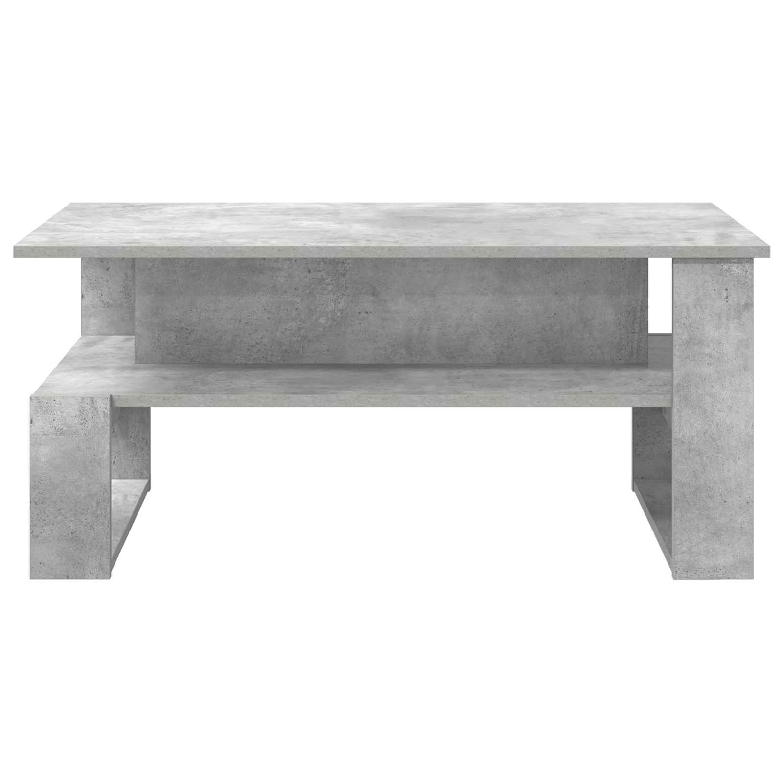 Konferenční Stolek Betonově Šedá 90 X 50 X 40 Cm