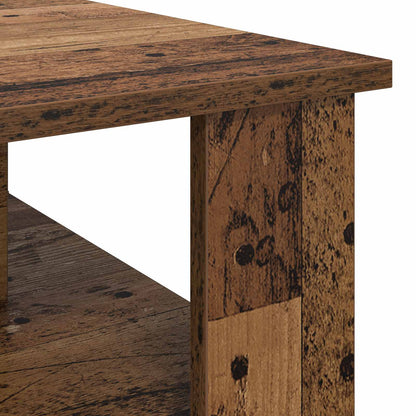 Konferenční Stolek Staré Dřevo 90 X 50 X 40 Cm Kompozitní Dřevo