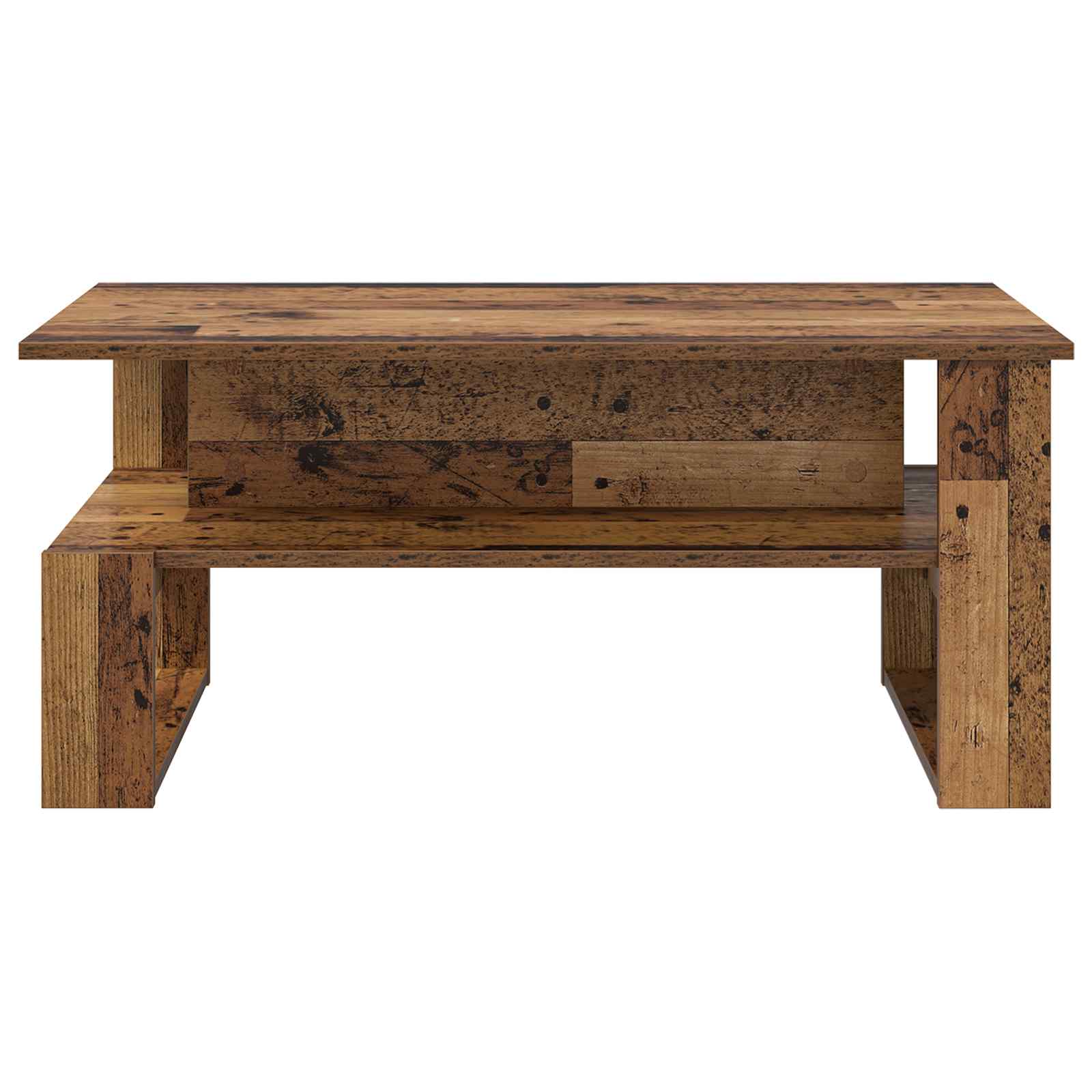 Konferenční Stolek Staré Dřevo 90 X 50 X 40 Cm Kompozitní Dřevo