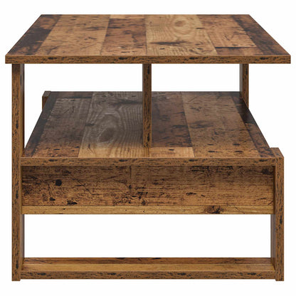 Konferenční Stolek Staré Dřevo 90 X 50 X 40 Cm Kompozitní Dřevo
