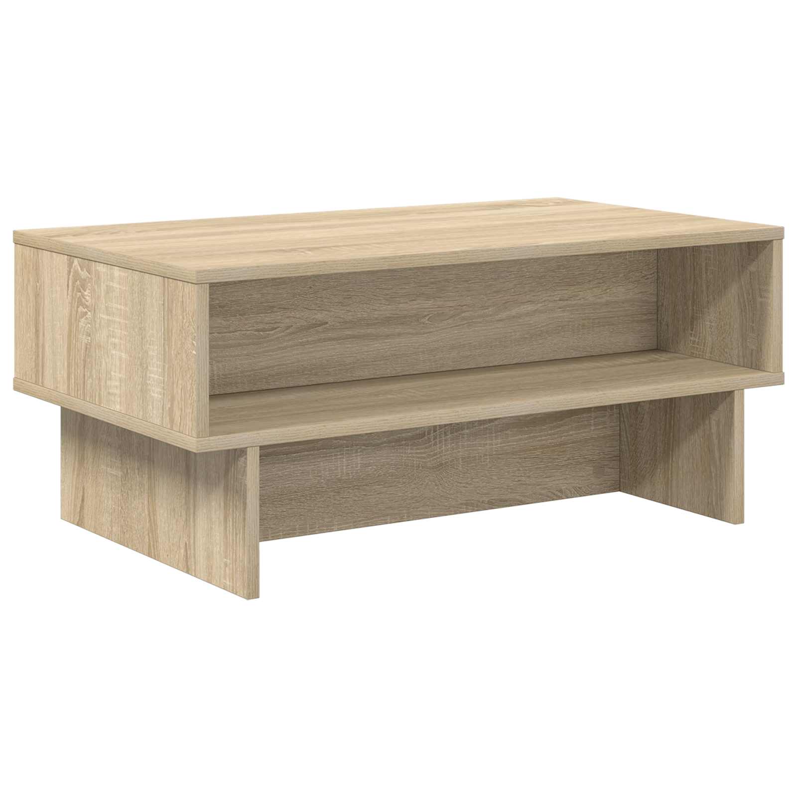 Konferenční Stolek Sonoma Dub 80 X 46 X 35 Cm Kompozitní Dřevo