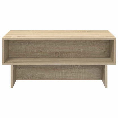 Konferenční Stolek Sonoma Dub 80 X 46 X 35 Cm Kompozitní Dřevo