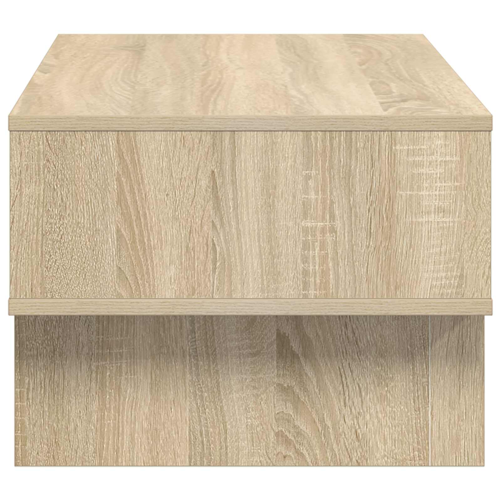 Konferenční Stolek Sonoma Dub 80 X 46 X 35 Cm Kompozitní Dřevo