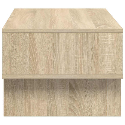 Konferenční Stolek Sonoma Dub 80 X 46 X 35 Cm Kompozitní Dřevo
