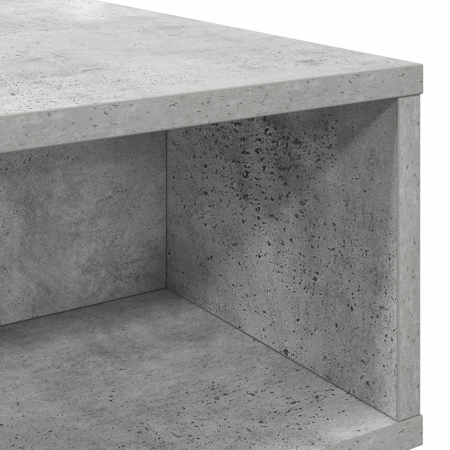 Konferenční Stolek Betonově Šedá 80 X 46 X 35 Cm