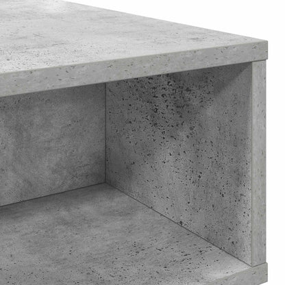 Konferenční Stolek Betonově Šedá 80 X 46 X 35 Cm