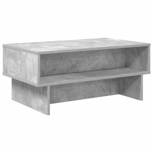 Konferenční Stolek Betonově Šedá 80 X 46 X 35 Cm