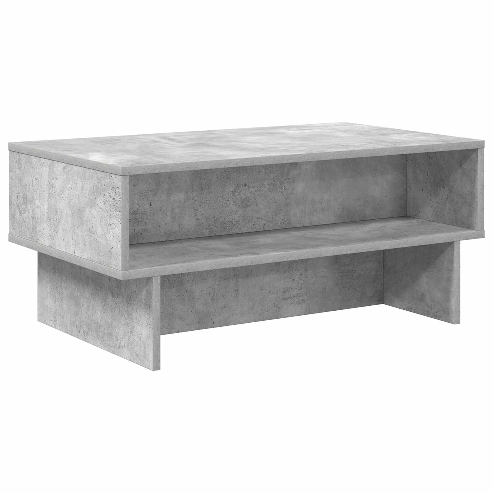 Konferenční Stolek Betonově Šedá 80 X 46 X 35 Cm
