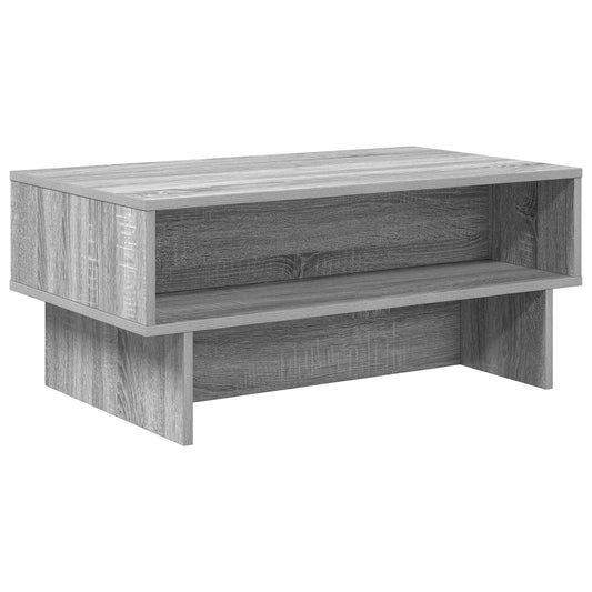 Konferenční Stolek Šedá Sonoma 80 X 46 X 35 Cm Kompozitní Dřevo