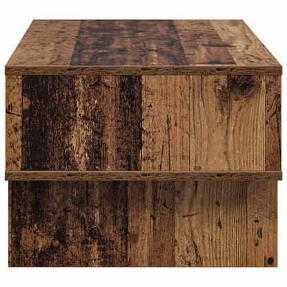 Konferenční Stolek Staré Dřevo 80 X 46 X 35 Cm Kompozitní Dřevo