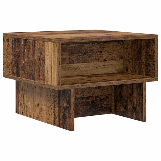Konferenční Stolek Staré Dřevo 48 X 46 X 35 Cm Kompozitní Dřevo