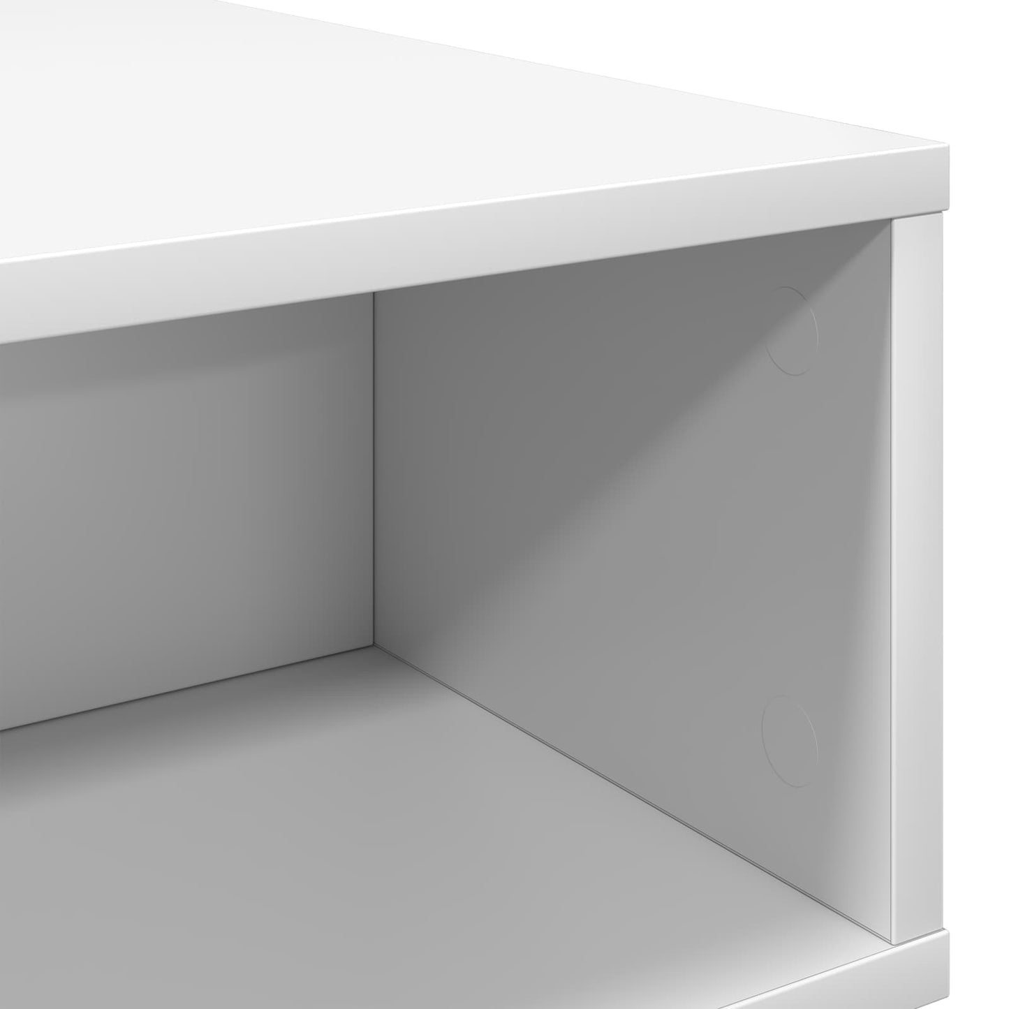 Konferenční Stolek Bílá 100 X 46 X 35 Cm Kompozitní Dřevo