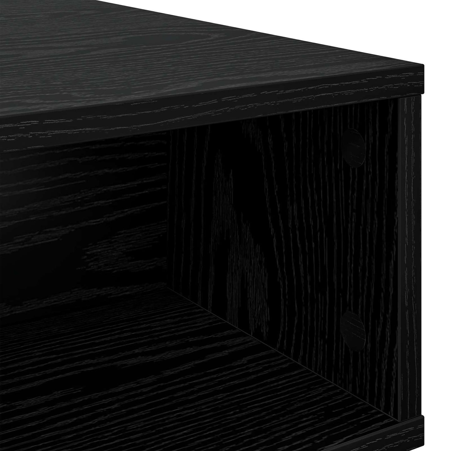 Konferenční Stolek Černý Dub 100 X 46 X 35 Cm Kompozitní Dřevo