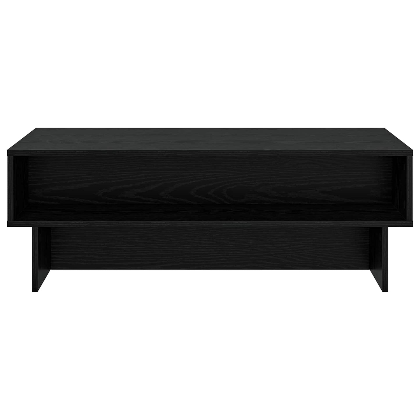 Konferenční Stolek Černý Dub 100 X 46 X 35 Cm Kompozitní Dřevo