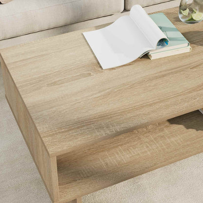 Konferenční Stolek Sonoma Dub 100 X 46 X 35 Cm Kompozitní Dřevo