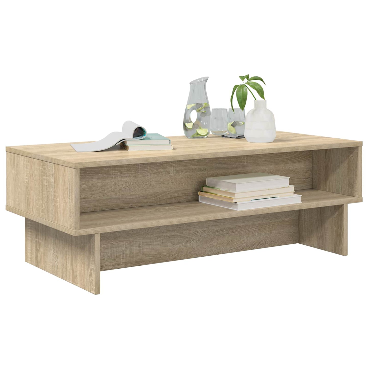 Konferenční Stolek Sonoma Dub 100 X 46 X 35 Cm Kompozitní Dřevo