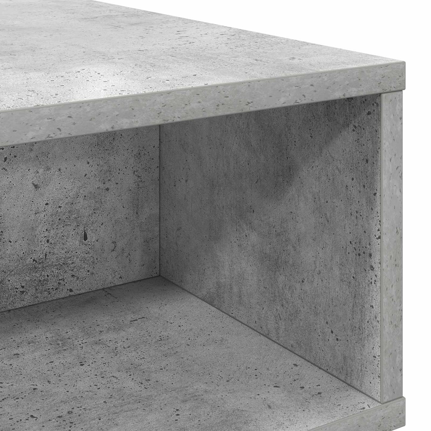 Konferenční Stolek Betonově Šedá 100 X 46 X 35 Cm