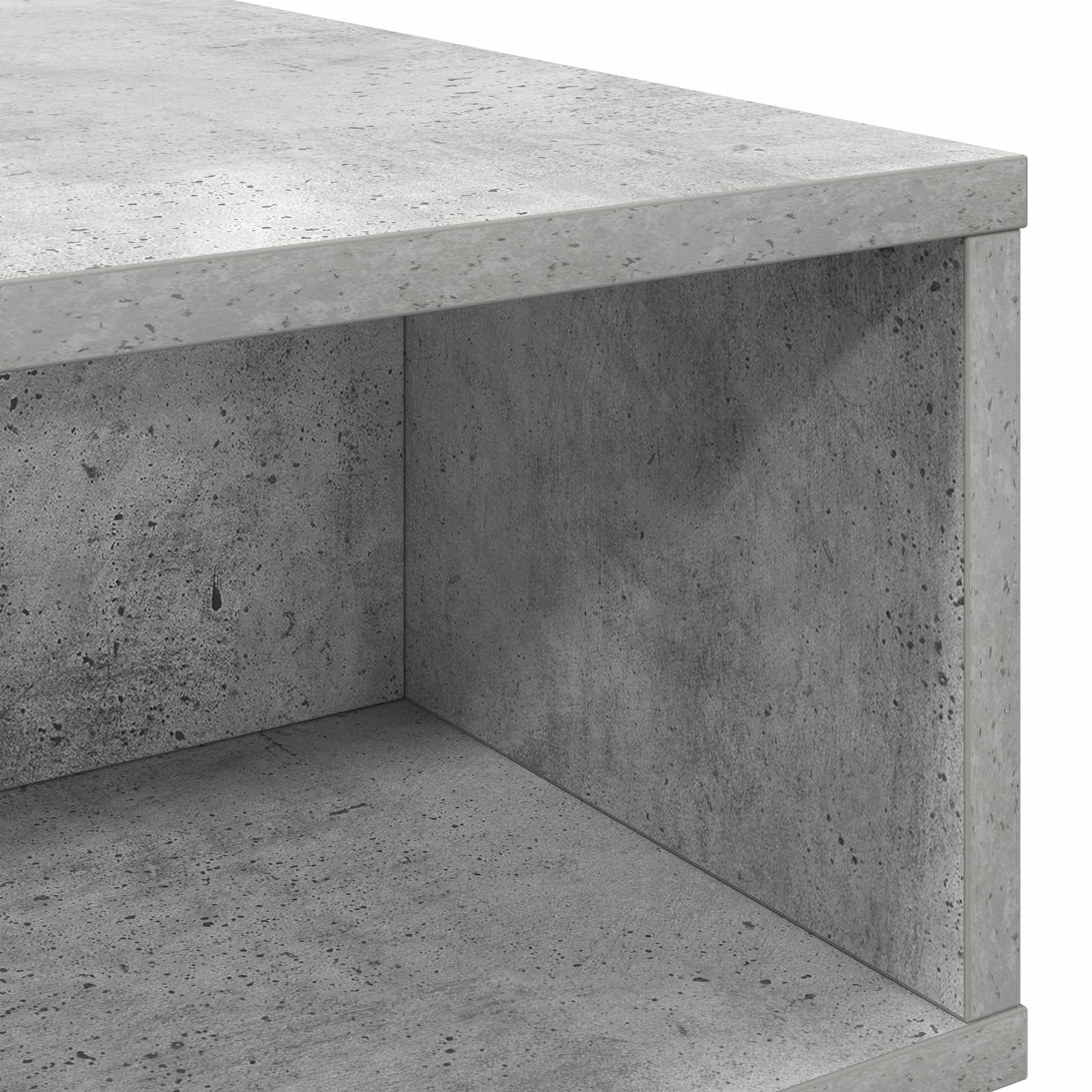 Konferenční Stolek Betonově Šedá 100 X 46 X 35 Cm