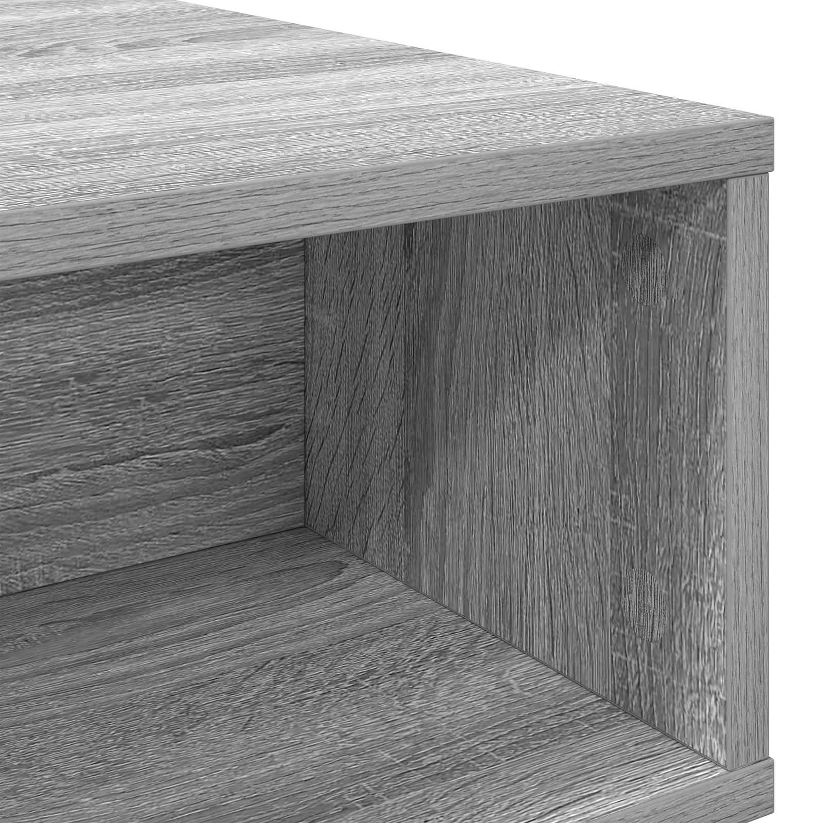 Konferenční Stolek Šedá Sonoma 100 X 46 X 35 Cm