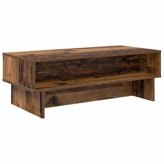 Konferenční Stolek Staré Dřevo 100 X 46 X 35 Cm