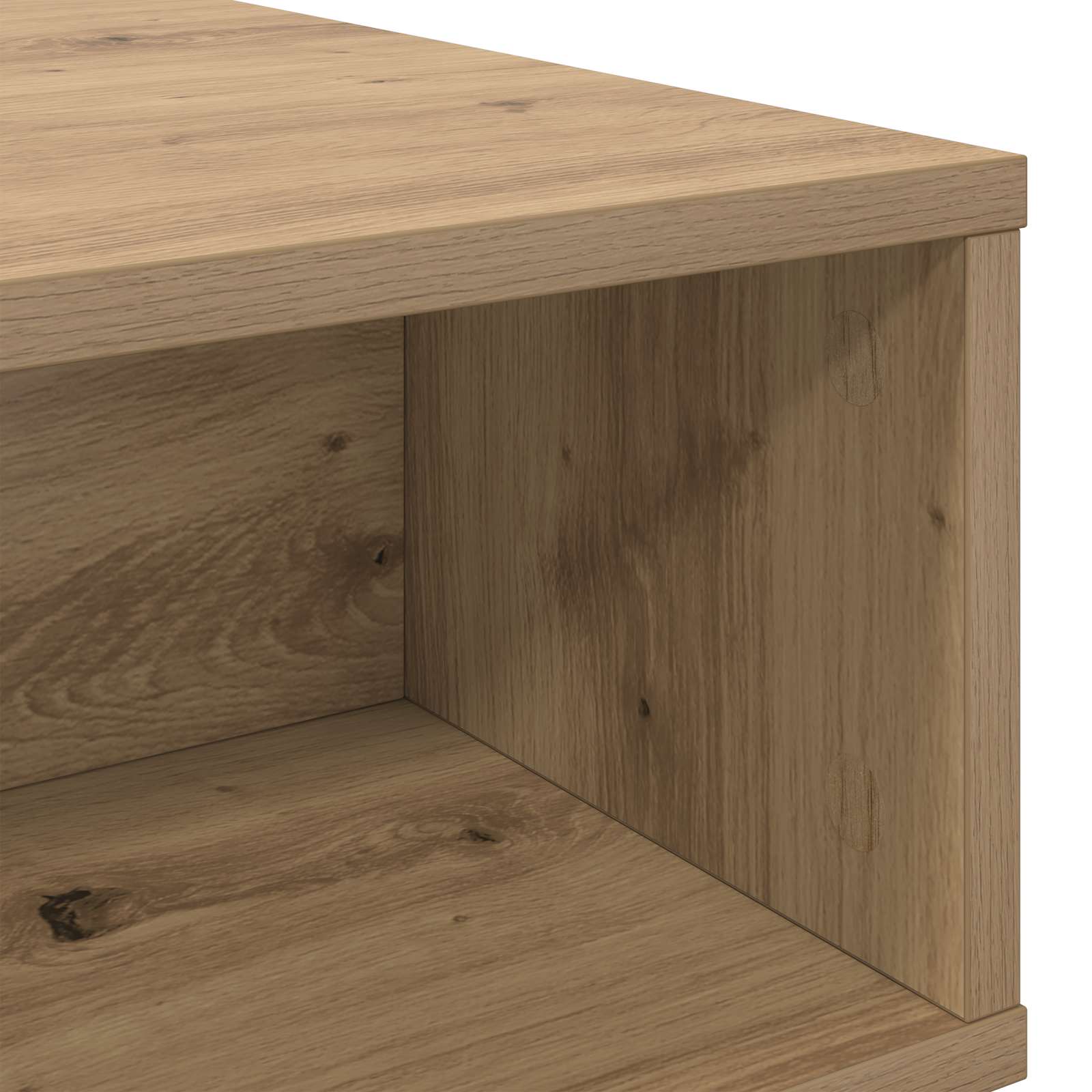 Konferenční Stolek Artisanový Dub 100 X 46 X 35 Cm