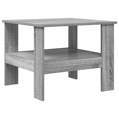 Konferenční Stolek Šedá Sonoma 57 X 55 X 45 Cm Kompozitní Dřevo