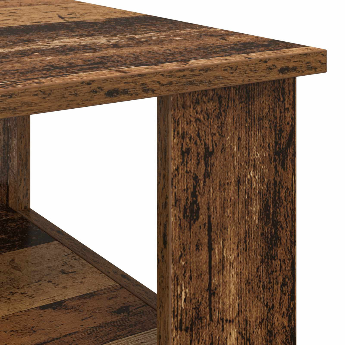 Konferenční Stolek Staré Dřevo 57 X 55 X 45 Cm Kompozitní Dřevo