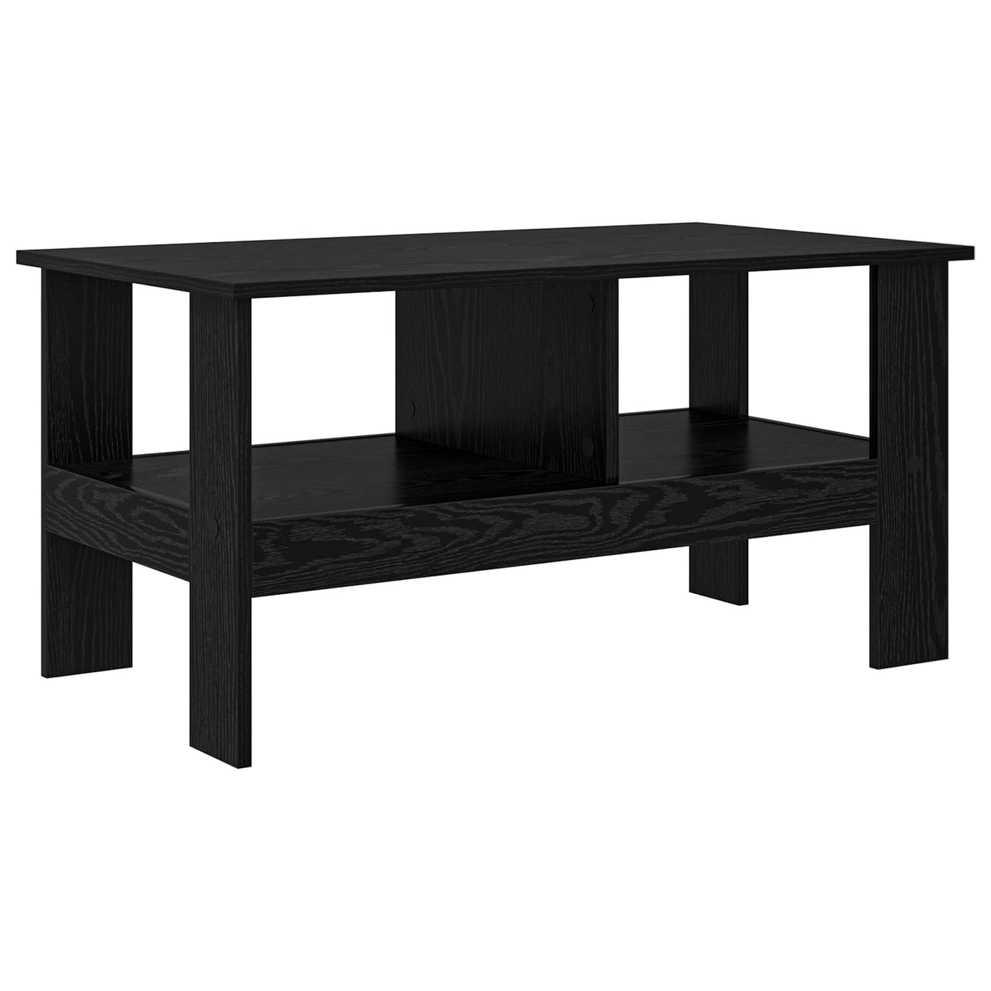 Konferenční Stolek Černý Dub 90 X 50 X 45 Cm Kompozitní Dřevo