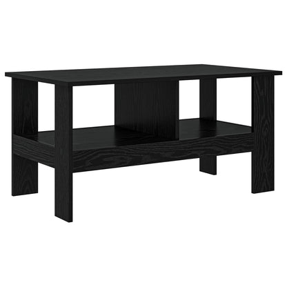 Konferenční Stolek Černý Dub 90 X 50 X 45 Cm Kompozitní Dřevo